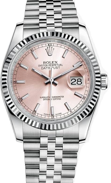 rolex datejust quadrante rosa prezzo|rolex datejust 36 prezzo.